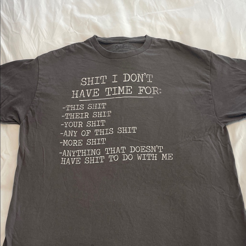 Spencer's Charcoal Statement Men's Tee